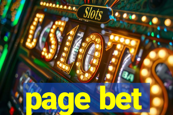 page bet