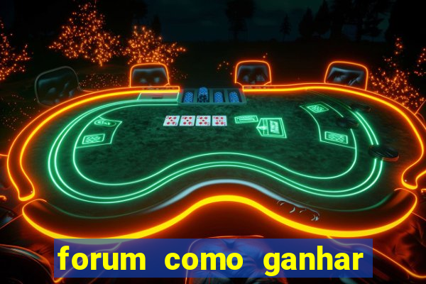 forum como ganhar na loteria