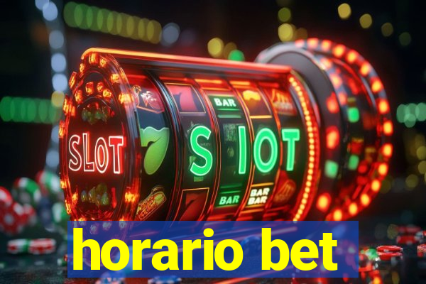 horario bet