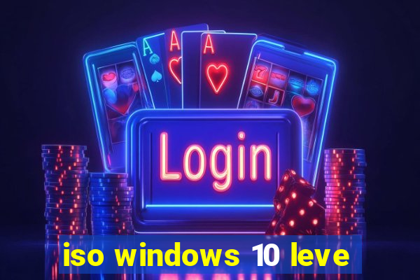 iso windows 10 leve