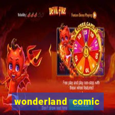 wonderland comic studio alphabet