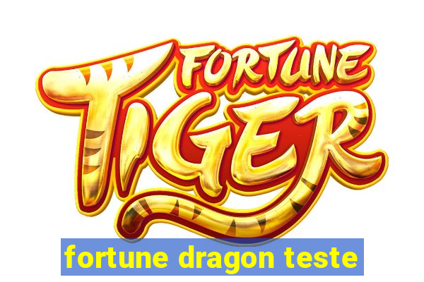 fortune dragon teste