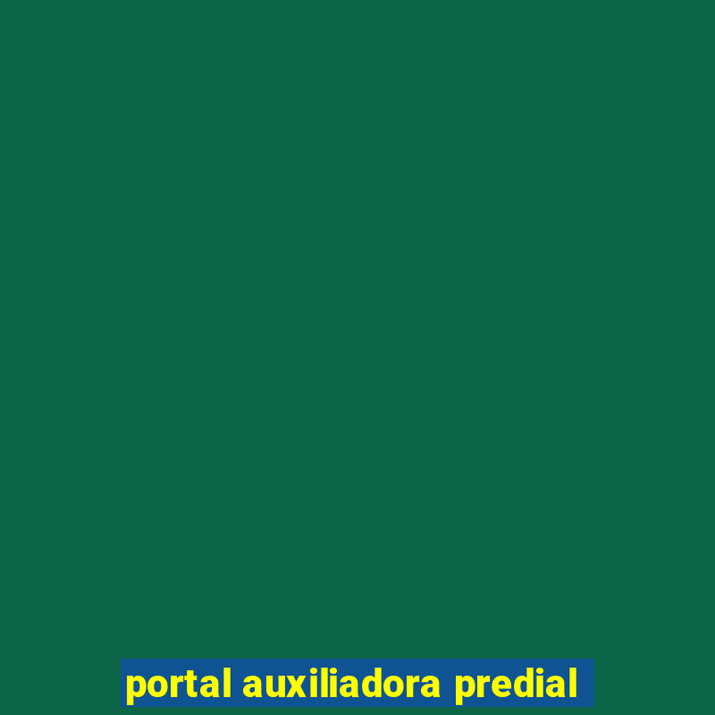 portal auxiliadora predial