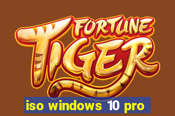 iso windows 10 pro