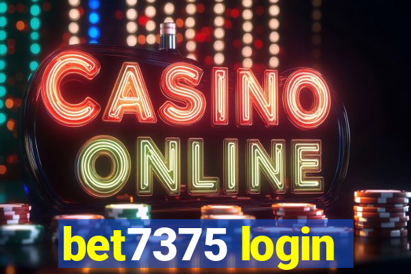 bet7375 login