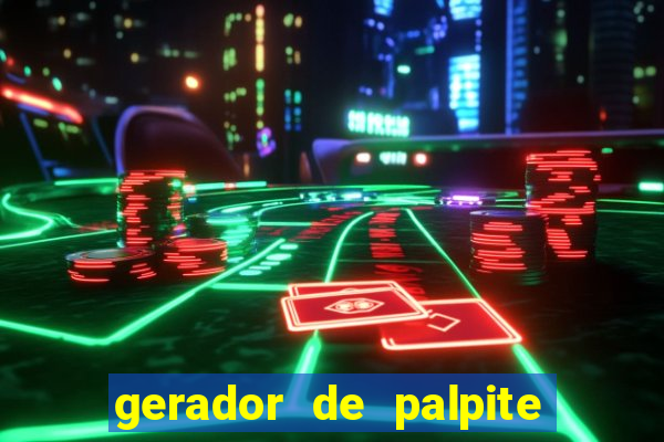 gerador de palpite do jogo do bicho