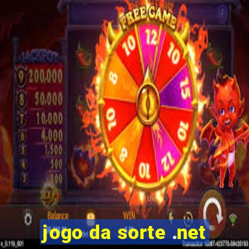 jogo da sorte .net