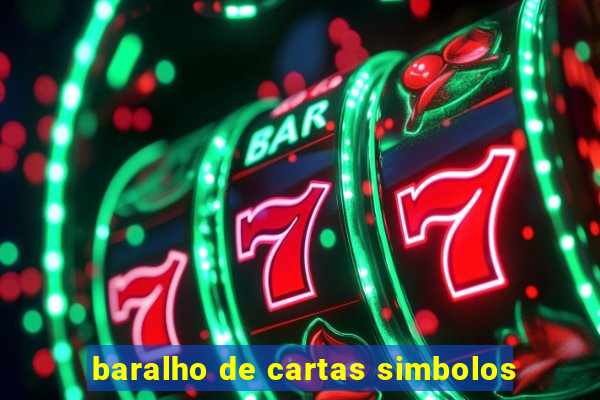 baralho de cartas simbolos