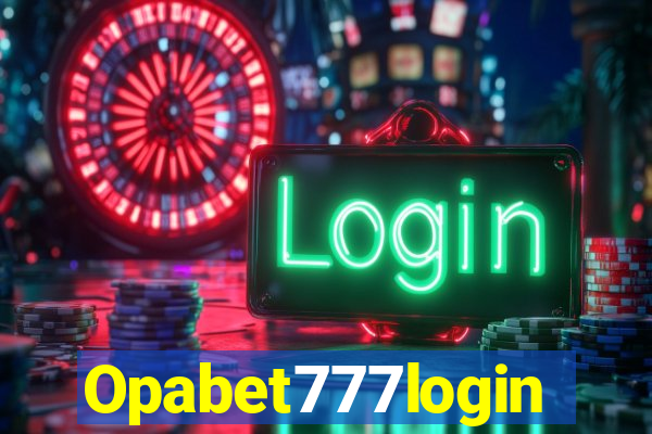 Opabet777login