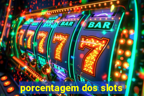 porcentagem dos slots