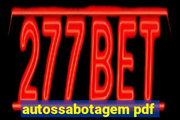 autossabotagem pdf