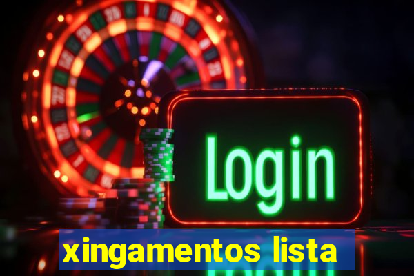 xingamentos lista