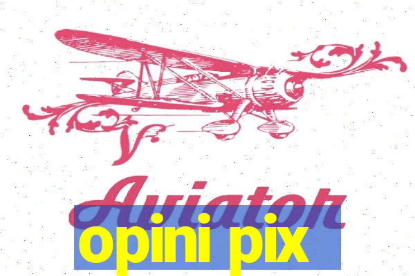 opini pix