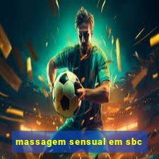 massagem sensual em sbc