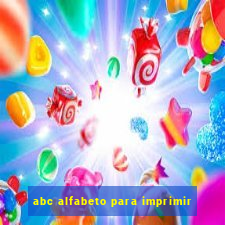 abc alfabeto para imprimir