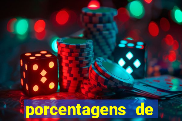 porcentagens de jogos pagantes