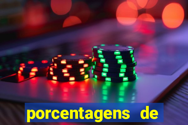 porcentagens de jogos pagantes