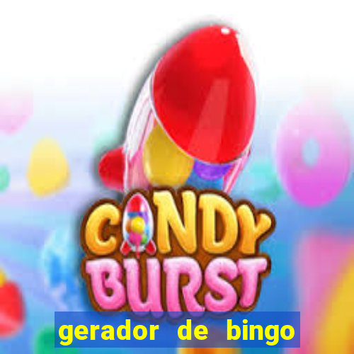 gerador de bingo de palavras