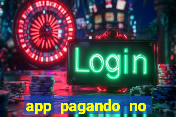 app pagando no cadastro via pix