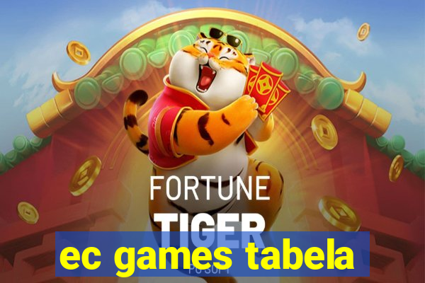 ec games tabela