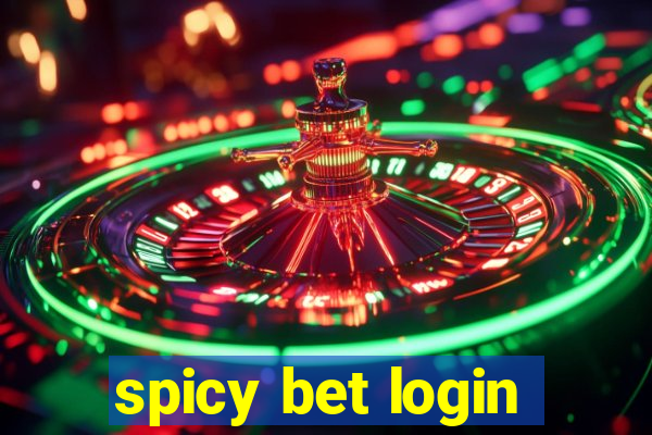 spicy bet login