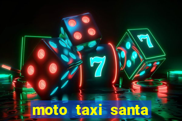 moto taxi santa cruz de minas