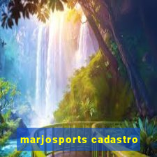 marjosports cadastro