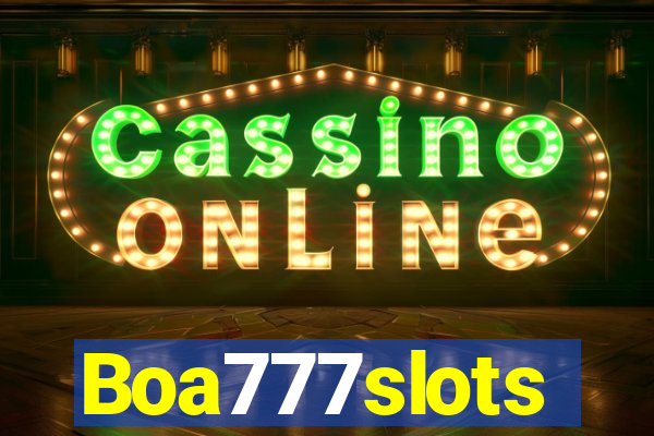 Boa777slots