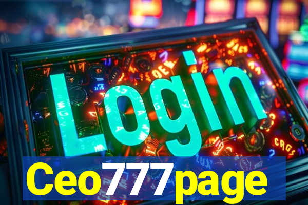 Ceo777page