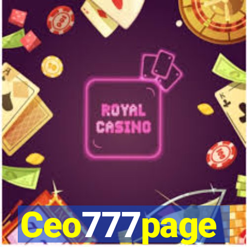 Ceo777page