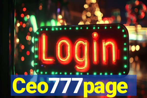 Ceo777page