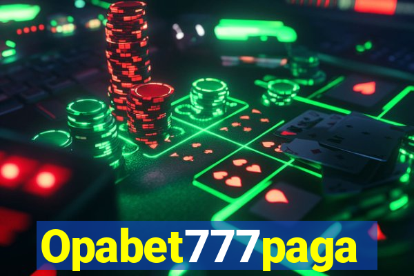 Opabet777paga