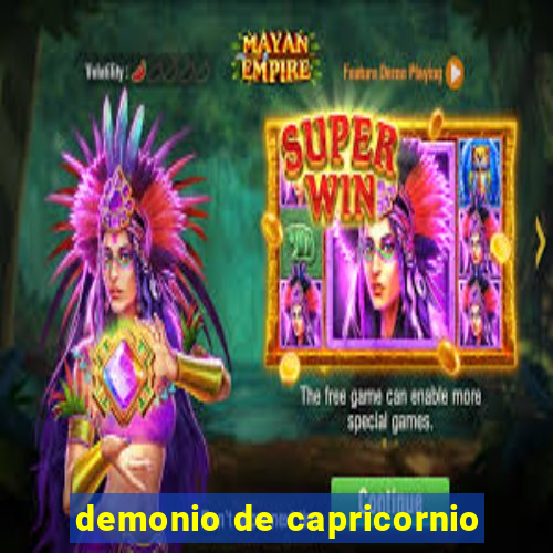 demonio de capricornio