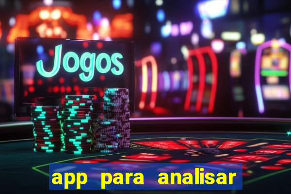 app para analisar jogos de futebol