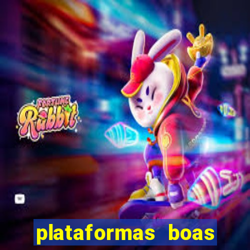 plataformas boas para jogar fortune tiger