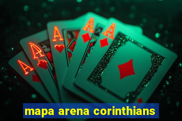 mapa arena corinthians