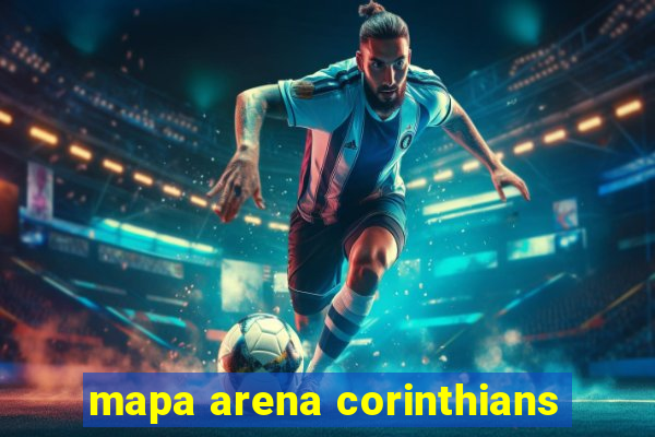 mapa arena corinthians