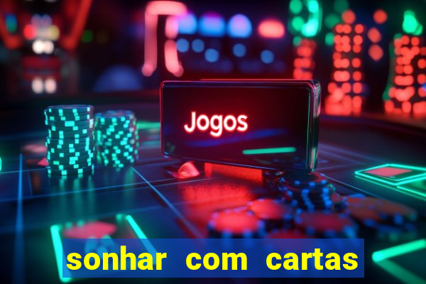 sonhar com cartas de baralho no chao