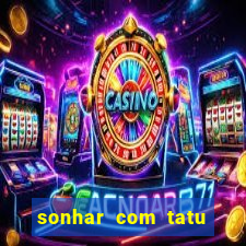 sonhar com tatu jogo do bicho