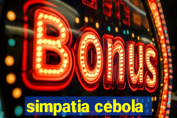 simpatia cebola