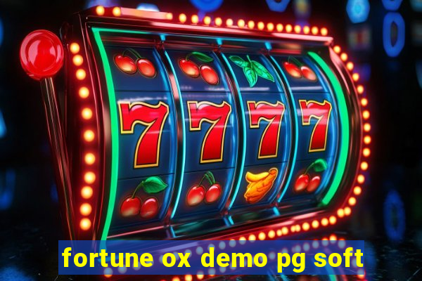 fortune ox demo pg soft