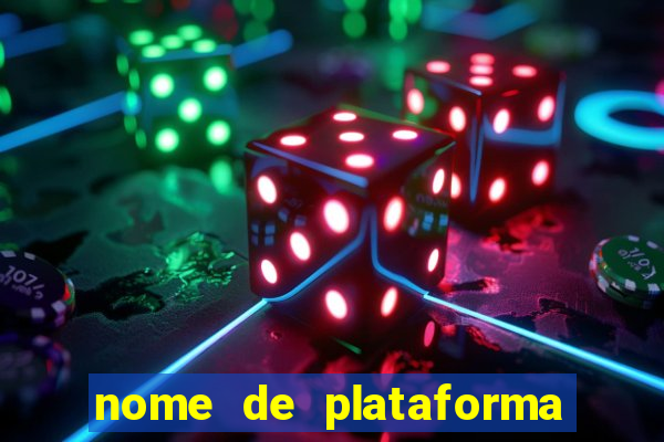 nome de plataforma de jogos