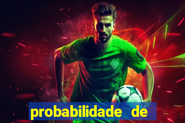 probabilidade de jogos de futebol de hoje