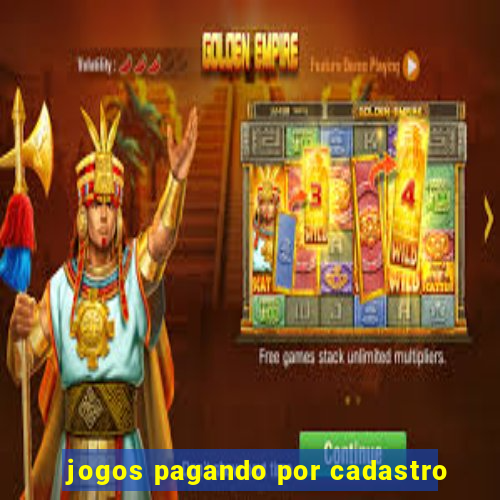 jogos pagando por cadastro