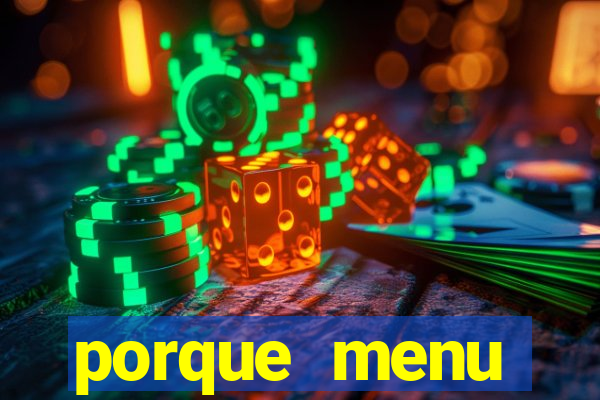 porque menu selvagem acabou