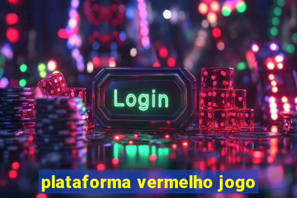 plataforma vermelho jogo