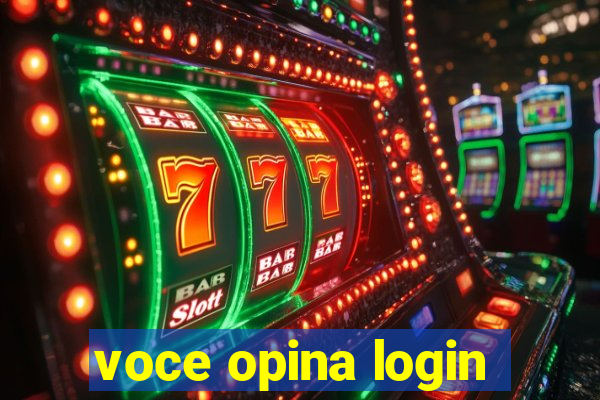 voce opina login