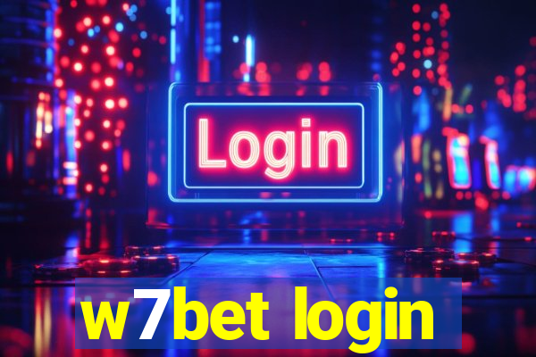 w7bet login