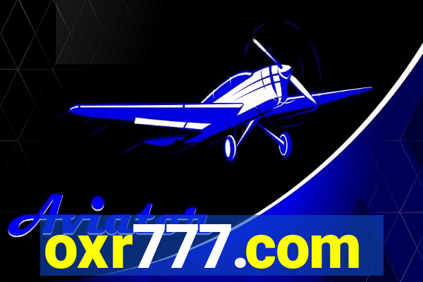 oxr777.com